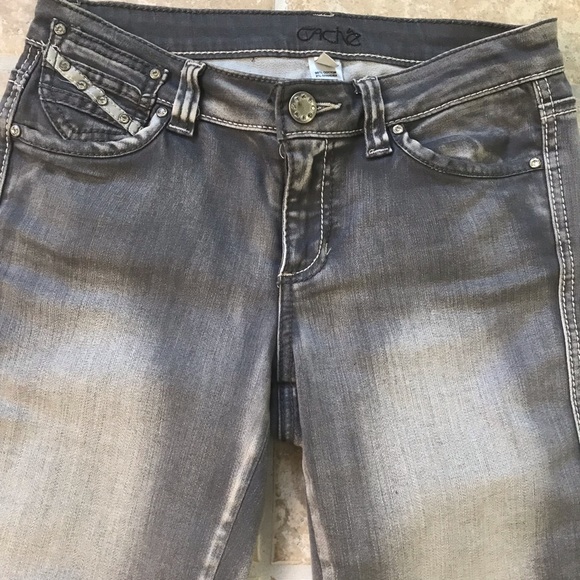 Cache Jean Capris - Picture 3 of 3